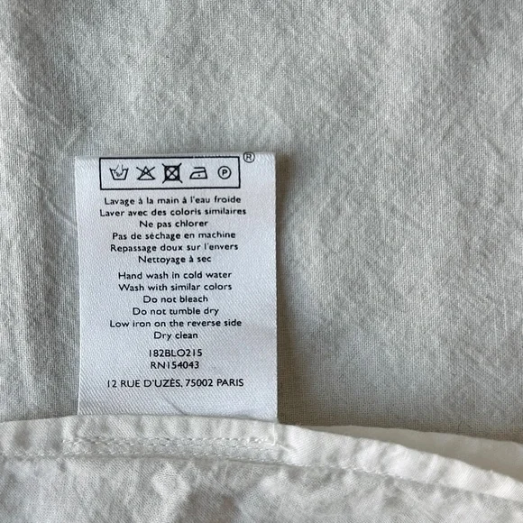 Sézane Rita Shirt in Ecru - Picture 9 of 13